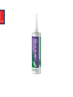 จระเข้ ซิลิโคน ซีล เอ็น พลัส ซิลิโคนอเนกประสงค์ ผสมสารกันเชื้อรา 280 ml. ขาว
