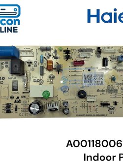 Indoor PCB แอร์ HAIER รุ่น HSU-12VNS03T1F และ HSU-12VTBA03TF รหัส A0011800612K ของแท้ ใหม่มือ 1
