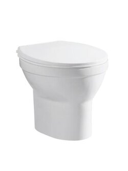 สุขภัณฑ์นั่งราบราดน้ำ รุ่น S20003/ROUND 102 สีขาว SOSUCO