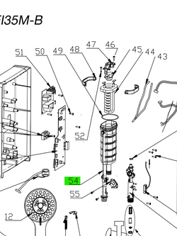 TANK เครื่องทำน้ำอุ่น HAIER รหัส 0530028072 ของแท้ ใหม่ มือ 1