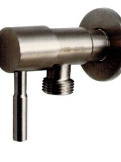 วาล์วฝักบัว 2ทาง สีสเตนเลส