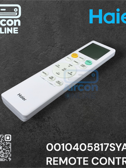 รีโมท คอนโทรล แอร์ HAIER รหัส 0010405817SYAQZ ของแท้ ใหม่ มือ 1