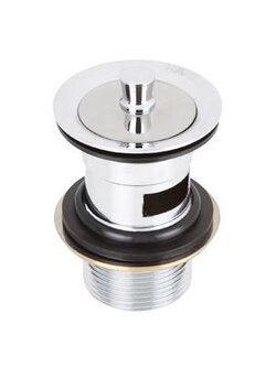 สะดืออ่างล้างหน้าแบบดึง HAFELE รุ่น 495.61.243 โครเมียม