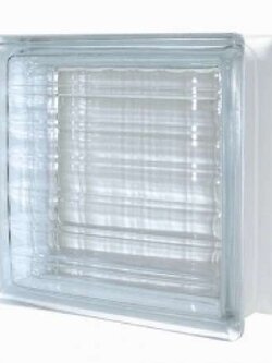 บล็อกแก้วใส ช้างแก้ว รุ่น ประกายแก้ว 190*190*90