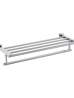 ชั้นวางพร้อมราว HAFELE รุ่น 499.98.150 ขนาด 60 ซม. โครเมียม