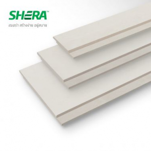 ไม้ฝาสเปลนดิดเฌอร่า รุ่นโมเดิร์นสแทกเกอร์ ผิวเรียบ สีธรรมชาติ Shera
