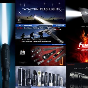 ไฟฉายและอุปกรณ์แสงสว่าง/ Tactical Flash Light / Camping Light