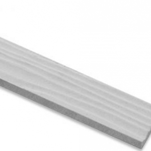ไม้ระแนงเฌอร่า รุ่นขอบตรง ลายสัก สีธรรมชาติ 0.8 x 5 x 300 cm Shera
