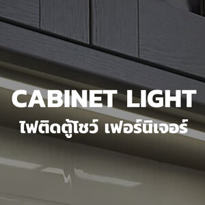 15.ไฟตู้โชว์ ไฟใส่ในตู้เฟอร์นิเจอร์ LED Cabinet light