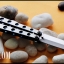 มีดซ้อมควง ซิงคันเซ็น 新幹線 shinkansen Balisong Trainer Knife TKBS-S717TR