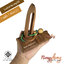 Lord of the ring 2 (ของเล่นไม้ ปริศนาเชือก 1 หลัก 1 ห่วง 2)