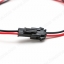 Connector 2 pin แบบมีหัวคลิกล็อค (คู่ตัวผู้-ตัวเมีย) 15 cm