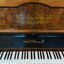 เปียโน โบราณ Danish Herm N. Petersen & Son Burl Wood Piano ปี1849 รหัส 18165pn