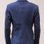 เสื้อสูท เกรดพรีเมี่ยม ลายทาง กระดุม 6 เม็ด สีกรม Size L