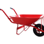 รถเข็นปูน ล้อเดี่ยวแม็กซ์ สีแดง (Wheel Barrow)
