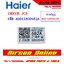 INDOOR PCB แอร์ HAIER รุ่น HSU-10VFB03TF, HSU-13VFB03TF รหัส A0011800682A ( 682A ) อะไหล่แท้ ใหม่ มือ 1