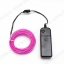 EL Wire 5 เมตร + รางถ่าน AA 2 ก้อน / สีม่วง