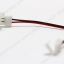 Connector 2 pin แบบมีสายไฟ ใช้เพิ่มความยาว หรือ ไว้เข้ามุม