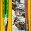 มีดซ้อมควง บาลิซองคอสเพลย์-เอท Cosplay-8 Balisong Trainer Knife TKBS-CP8
