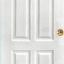 Pwood ประตูไวนิล ไม้สังเคราะห์ UPVC สีขาว แบบลานนา 70*200