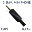 P.TR STEREO-TRRS PLASTIC/JAPAN