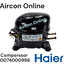 คอมเพรสเซอร์ ตู้แช่ Haier รุ่น SC-412BC-V2 / L118WY1 รหัส 0074000998 ของแท้ มือ 1