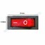 สวิทช์ IOเหลี่ยมผอม 220V./3ขา มีไฟ-สีแดง