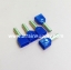 หางปลาคอร์ดเอ็น-เหลี่ยม CE2.5-10x2/BLUE