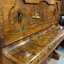 เปียโน โบราณ Danish Herm N. Petersen & Son Burl Wood Piano ปี1849 รหัส 18165pn