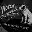 ป้ายสังกะสีvictor "His master"s voice" รหัส131058pi
