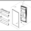 Door Rack ชั้นวางของข้างประตู ตู้เย็น HAIER รหัส 0060260388BN ( 388BN ) ของแท้ ใหม่ มือ 1