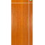 ประตูUPVCเมโทร-เทค MP-12 รุ่น เซาะร่อง สีโกเด้นทรีค ขนาด 70*200 ซม.