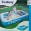 Bestway สระเป่าลม ขนาดครอบครัว 305x183x56 cm สระน้ำเป่าลมของเด็ก สระน้ำของเด็ก สระของเด็ก สระน้ำเด็ก สระว่ายน้ำ