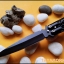 มีดซ้อมควง บาลีซองลองแบล็คไอซ์แลนด์ Long Black Iceland Balisong Trainer