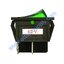 สวิทช์ IO เหลี่ยมใหญ่ 12V./4ขา มีไฟ-สีเขียว