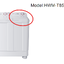 ฝาปิดถังปั่นแห้ง เครื่องซักผ้า HAIER รหัส 0030202199C ของแท้ ใหม่ มือ 1