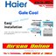 แอร์ HAIER ประเภทตั้งได้ แขวนได้ รุ่น HCFU Series ระบบ Fix Speed น้ำยา R410a