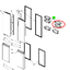Door Rack ตู้เย็น HAIER รหัส 0060238810 ของแท้ ใหม่ มือ 1