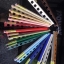 คิ้วกาบกล้วย PVC #AS70 ขนาด 7 มม. สีขาว