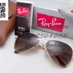 Ray Ban Aviator Flat Metal RB3513 149/13 58-15 2n