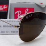 RB 3025 AVIATOR LARGE METAL 001/57 58-14 โพราไรซ์