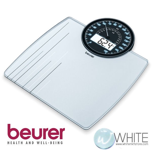 Beurer Desin Glass Scale เครื่องชั่งน้ำหนัก คลาสสิค ดิจิตอล รุ่น GS58