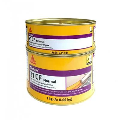 กาวอีพ็อกซี่เสียบเหล็ก SIKA รุ่น 31 CF ขนาด 1 กก. สีเทา