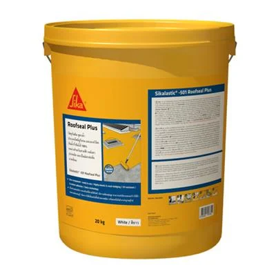 SIKA วัสดุกันซึม รุ่น 501 รูฟซีลพลัส ขนาดบรรจุ 20 กก. สีเทา ( สั่งซื้อ5ถัง ขึ้นไปลดเพิ่ม 100 บาท)